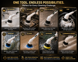 9 in 1 Electric Spin Scrubber