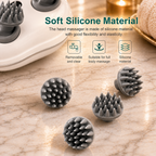 Silicone Electric Head & Scalp Massager