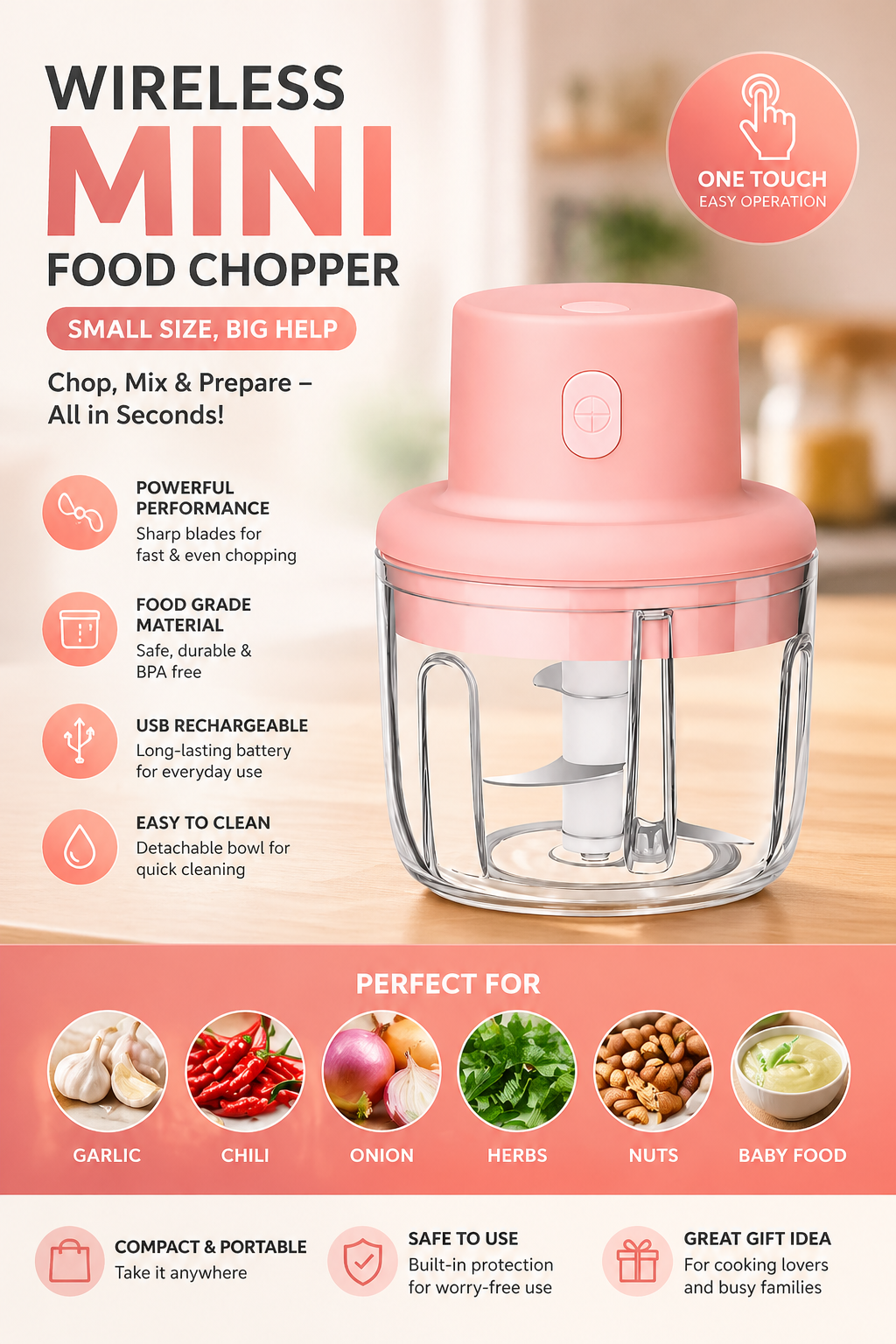 Intelligent Electric Chopper
